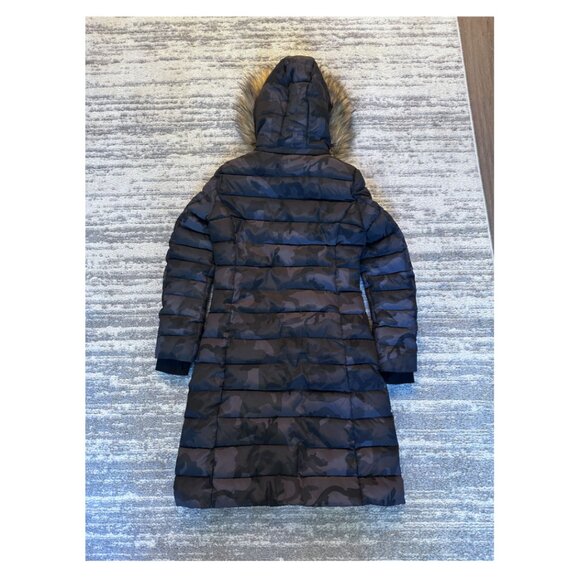 Nanette Lapore Camo Long Puffer Coat - Picture 2 of 4